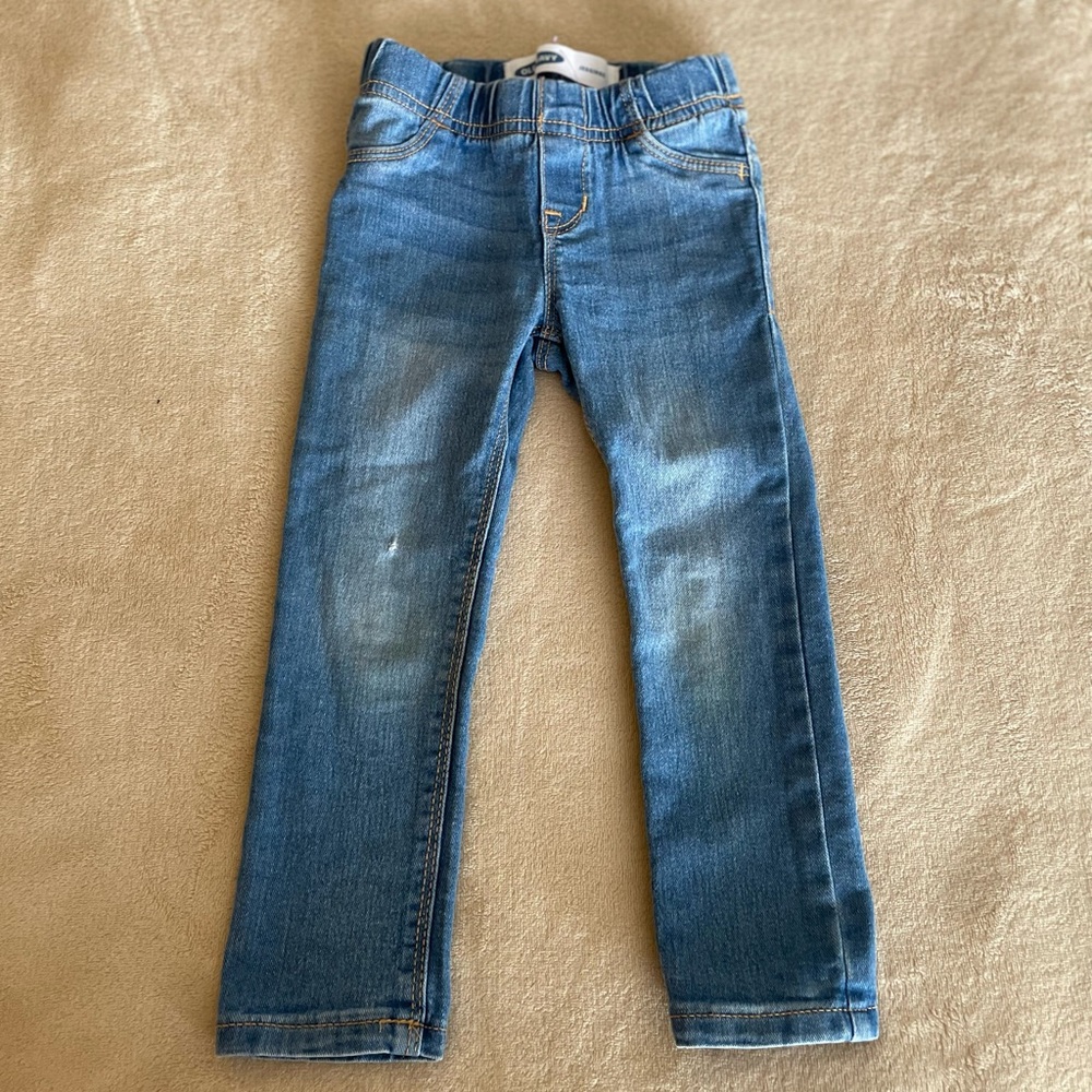 Old Navy Blue Toddler Slip On Jeggings - Size 3T - Picture 3 of 7